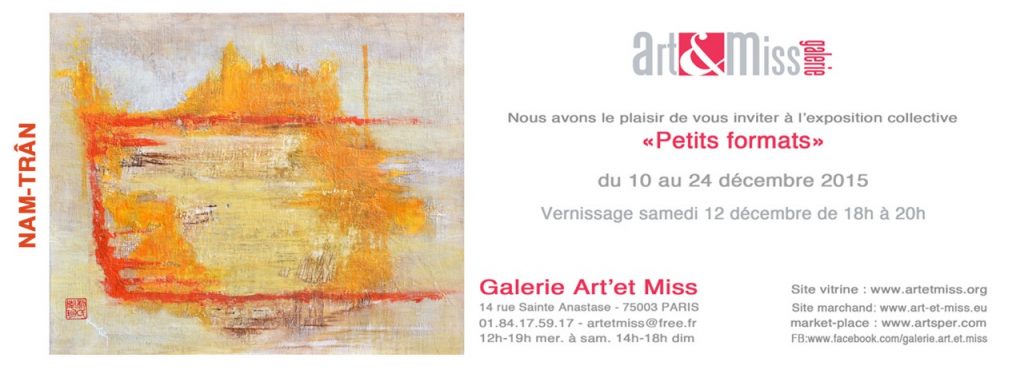 Expo - Petits formats - Art & Miss