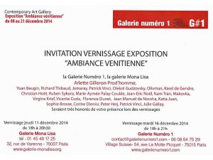 expo ambiance venitienne decembre 2014