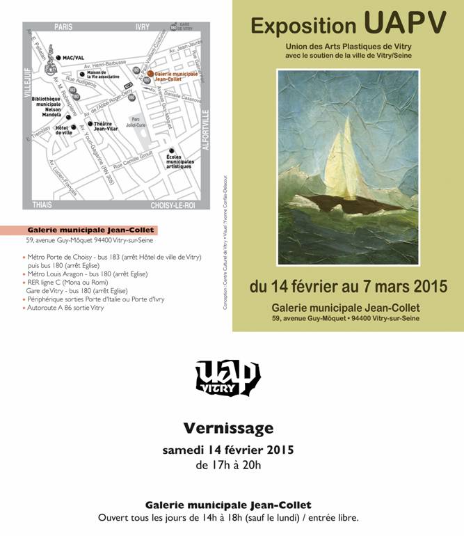 Expo – UAPV du 14 Février au 7 Mars 2015 – Vitry-sur-Seine