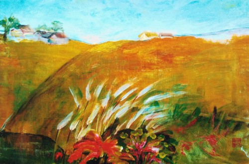 Au pied de la colline